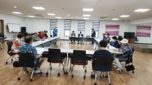 대한노인회 구암동분회 정례회의 개최..  관내 21개 경로당 회장 참석